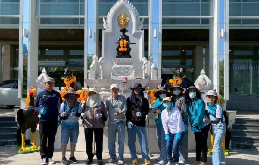 โรงพยาบาลนครธน จัดกิจกรรมขยะกำพร้าสัญจร ครั้งที่ 49